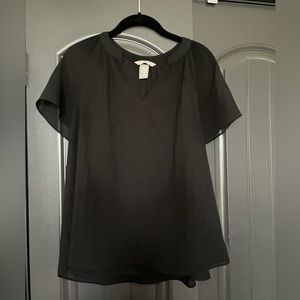 Black work blouse/top